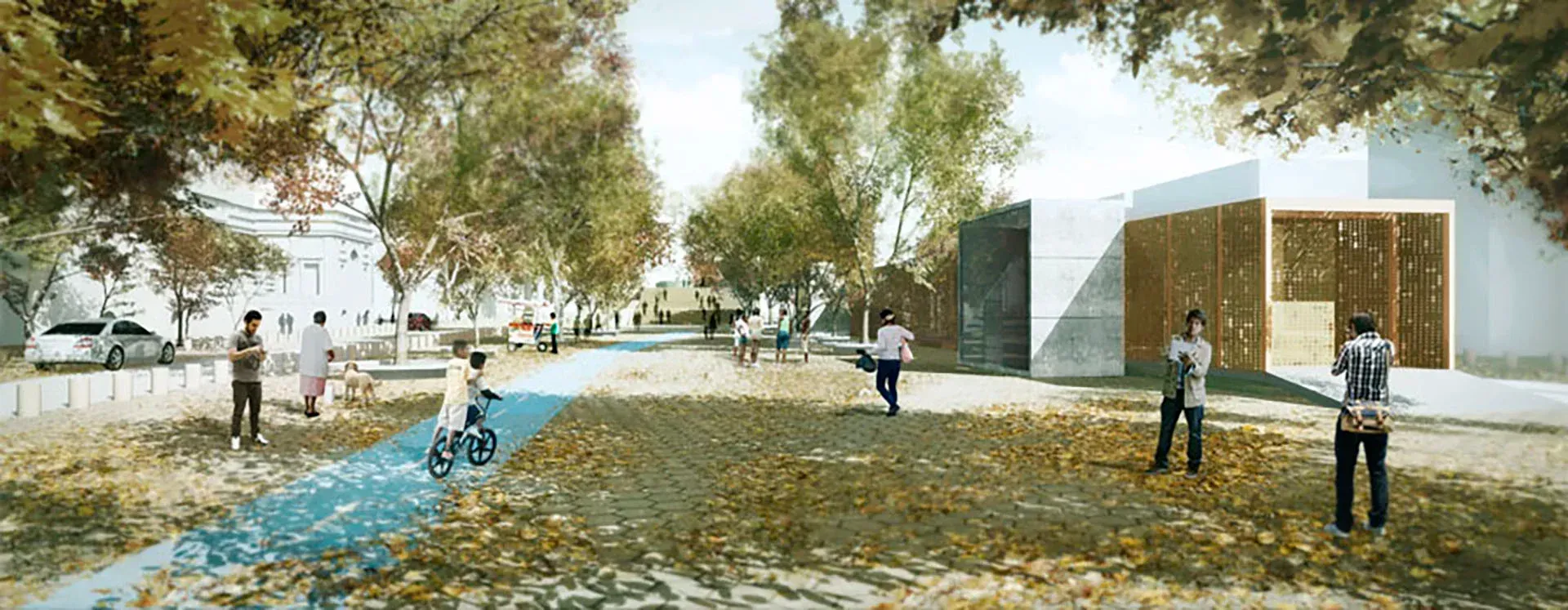 Alameda Providencia render 9