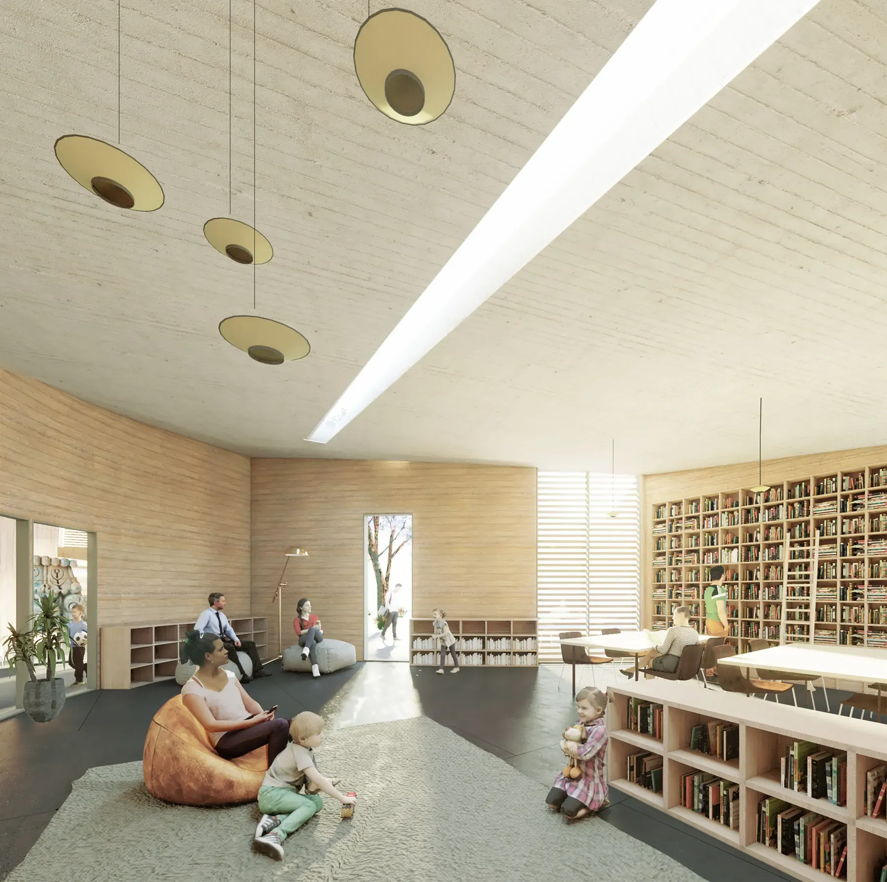 Centro Cultural El Carmen render 3