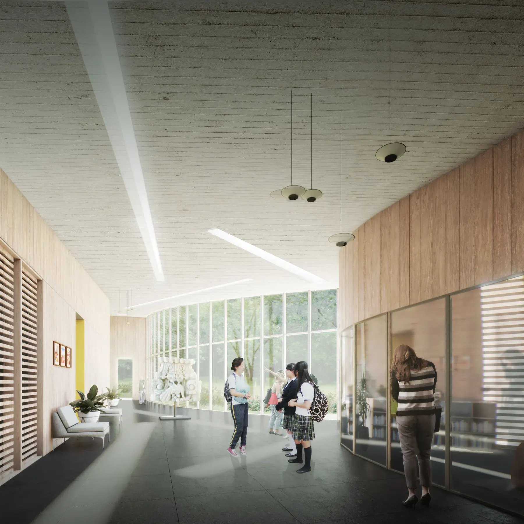 Centro Cultural El Carmen render 4