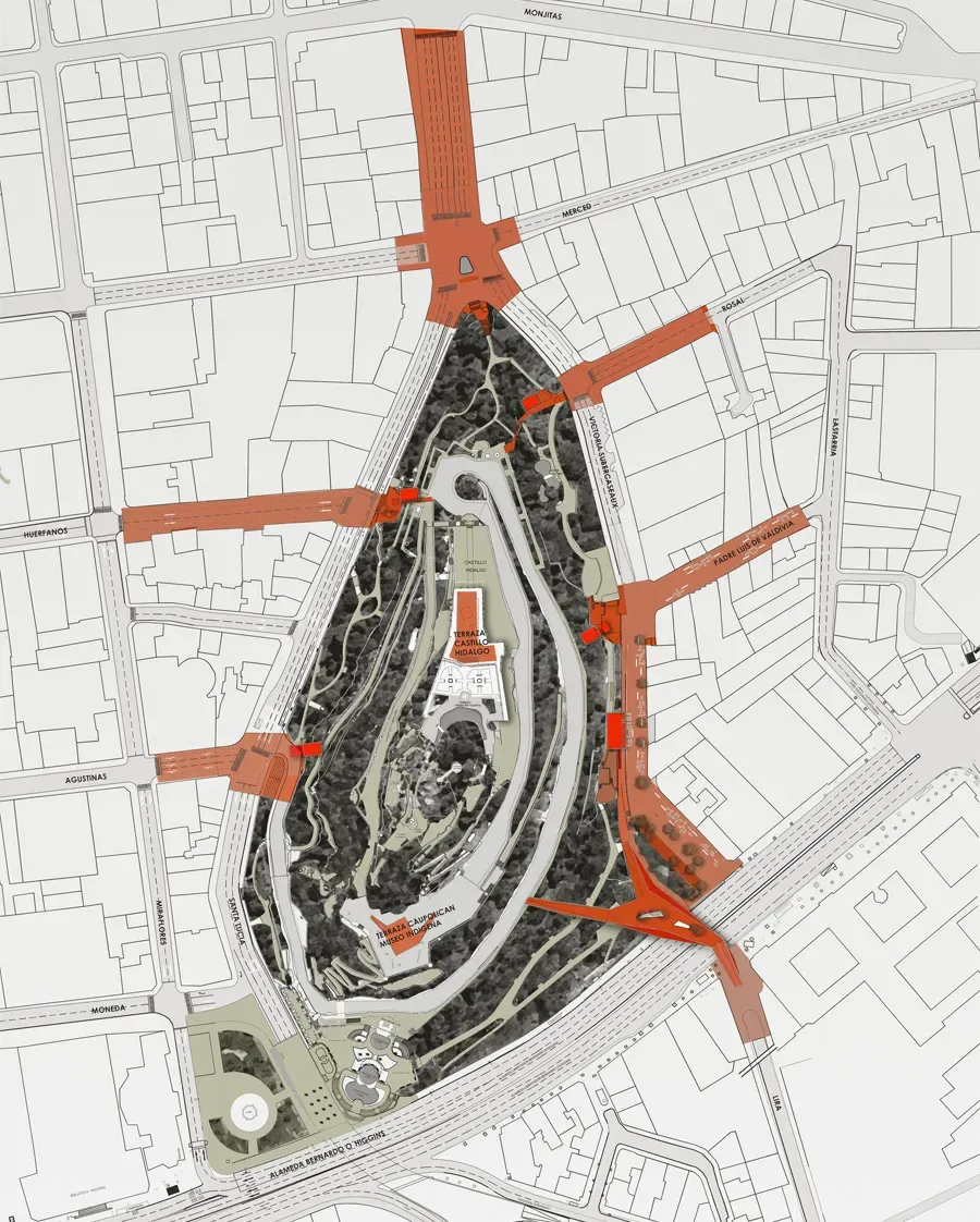 Concurso Cerro Santa Lucía render 5