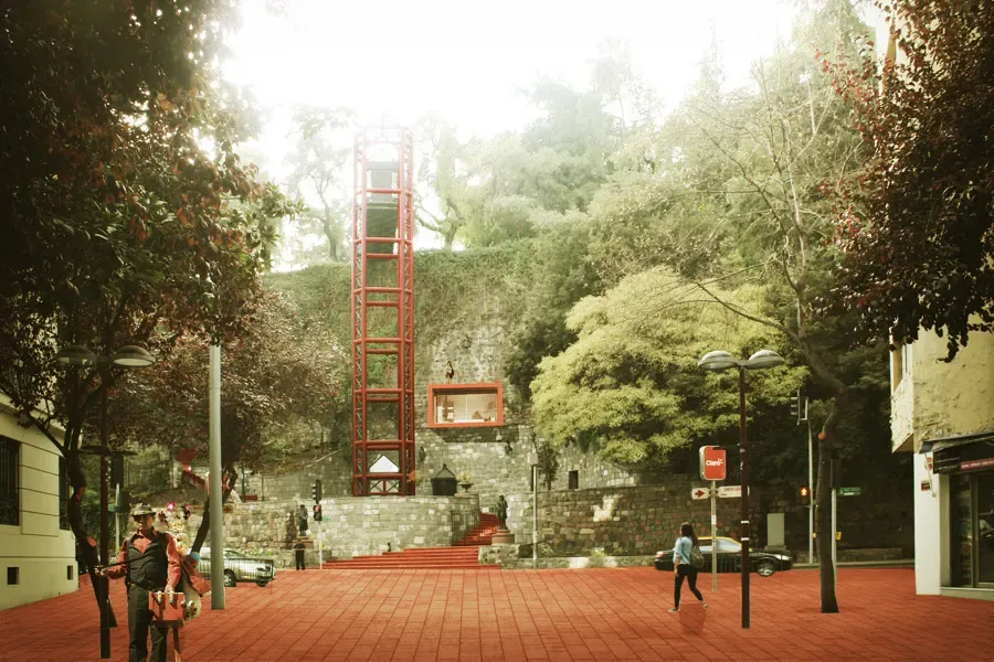 Concurso Cerro Santa Lucía render 8