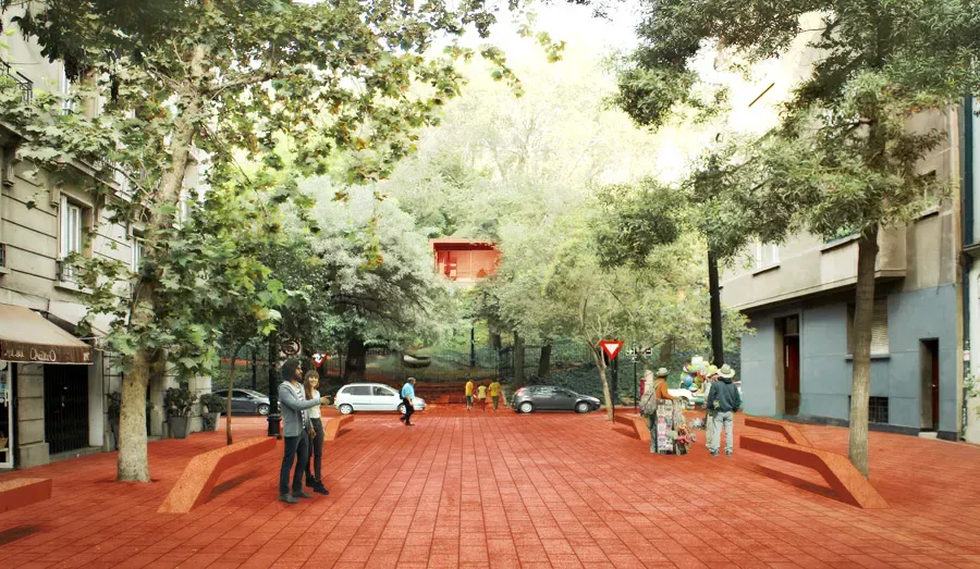 Concurso Cerro Santa Lucía render 7