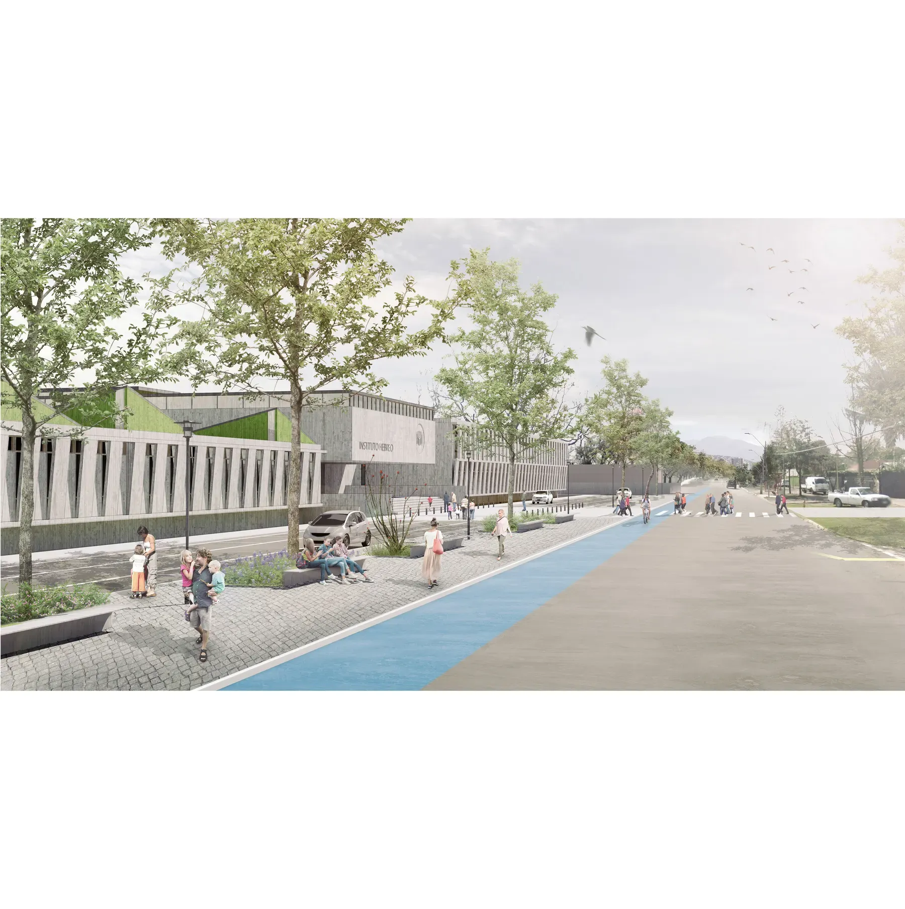 Concurso Instituto Hebreo render 4
