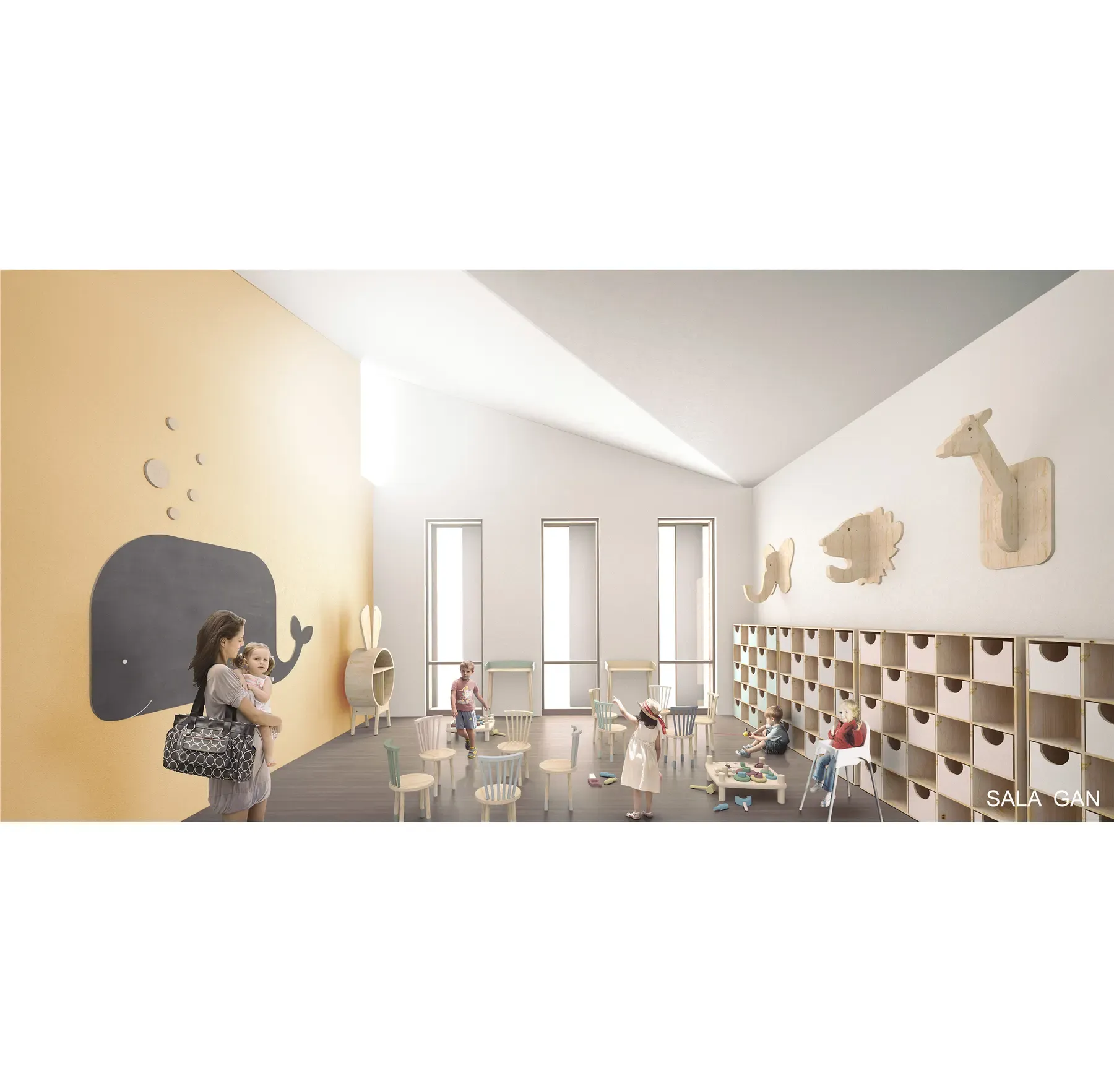 Concurso Instituto Hebreo render 6