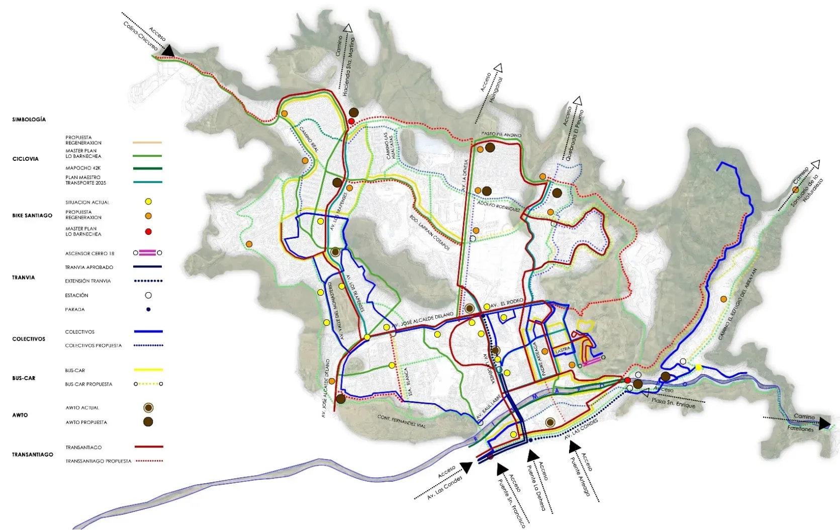 Directrices Movilidad Lo Barnechea render 9