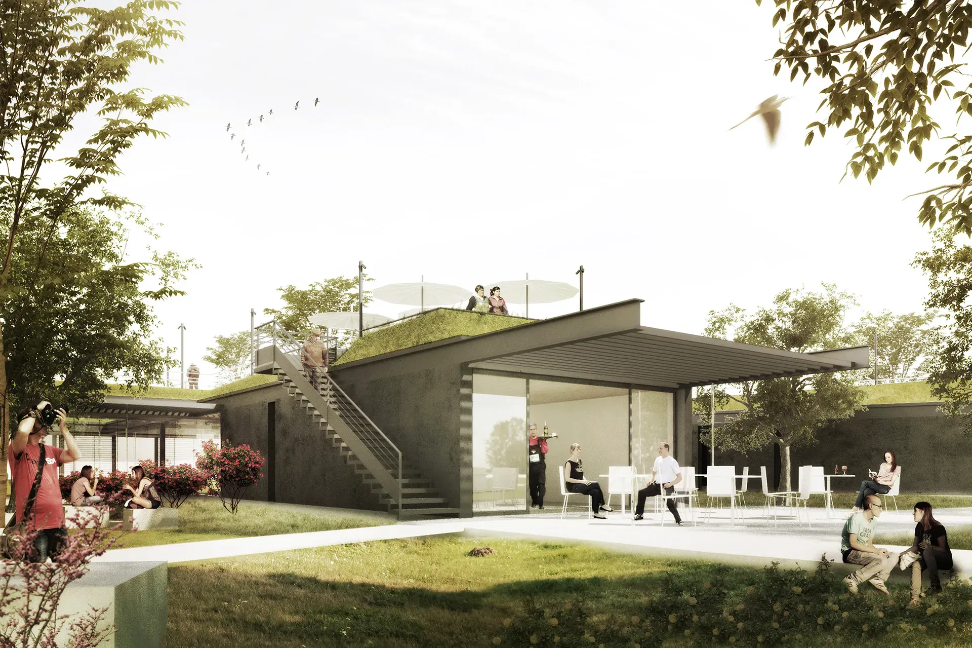 Pabellón La Reina render 5