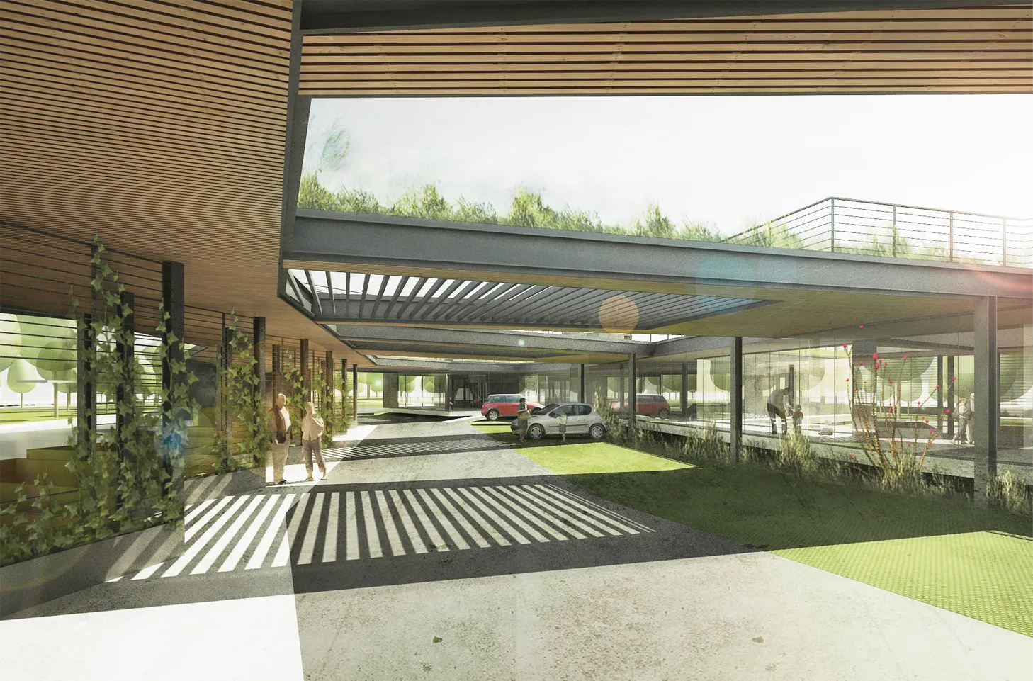 Pabellón La Reina render 6