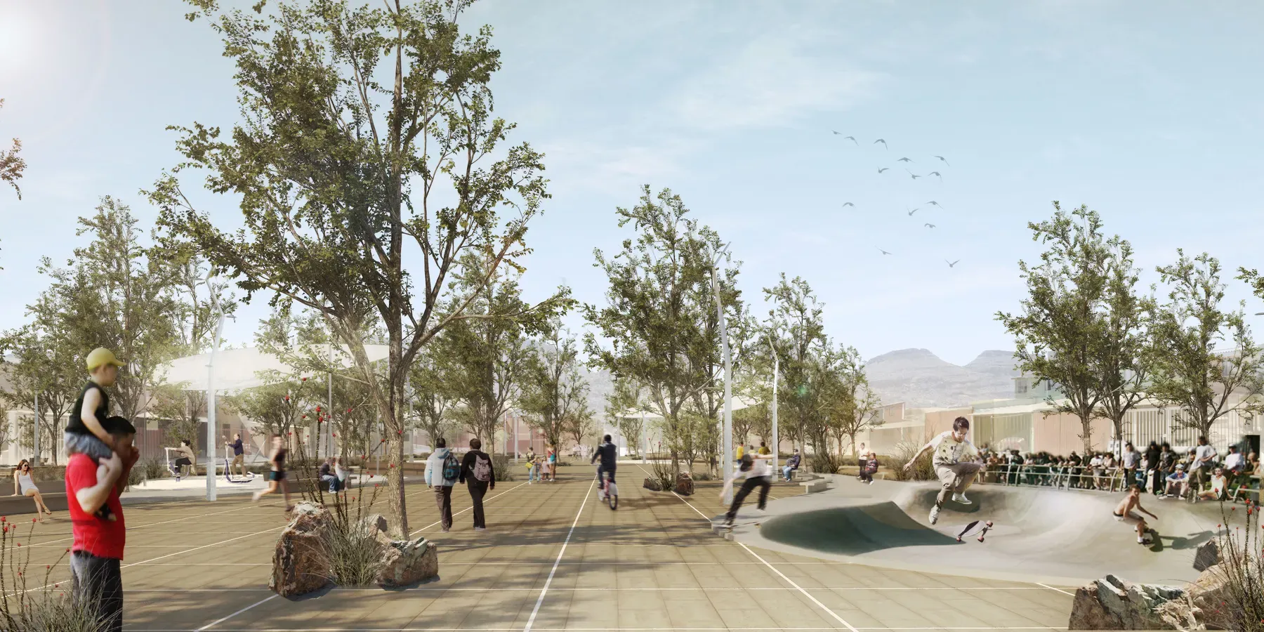 Parque El Palomar render 1