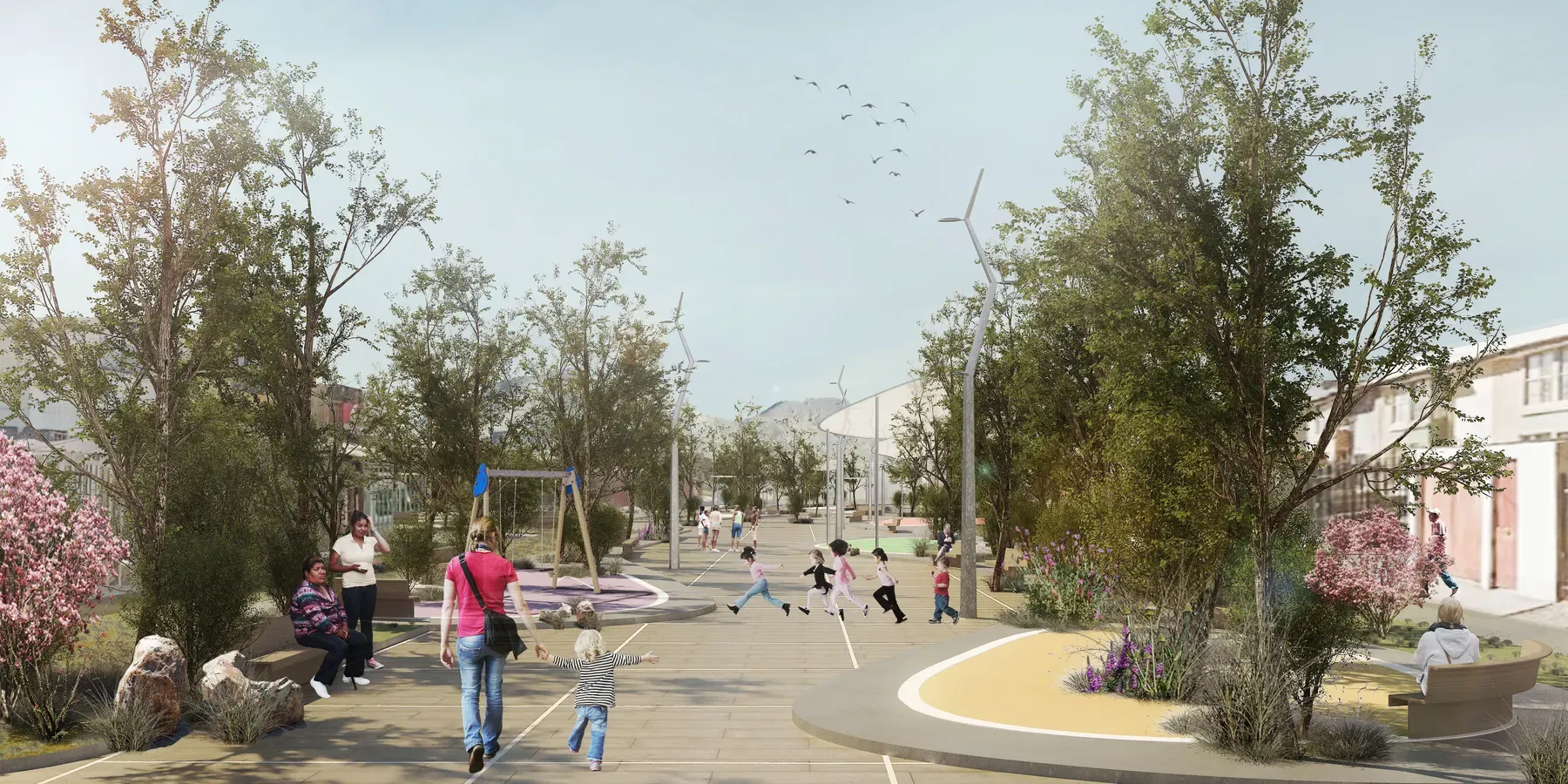 Parque El Palomar render 2