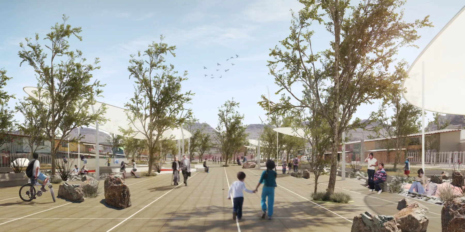 Parque El Palomar render 3