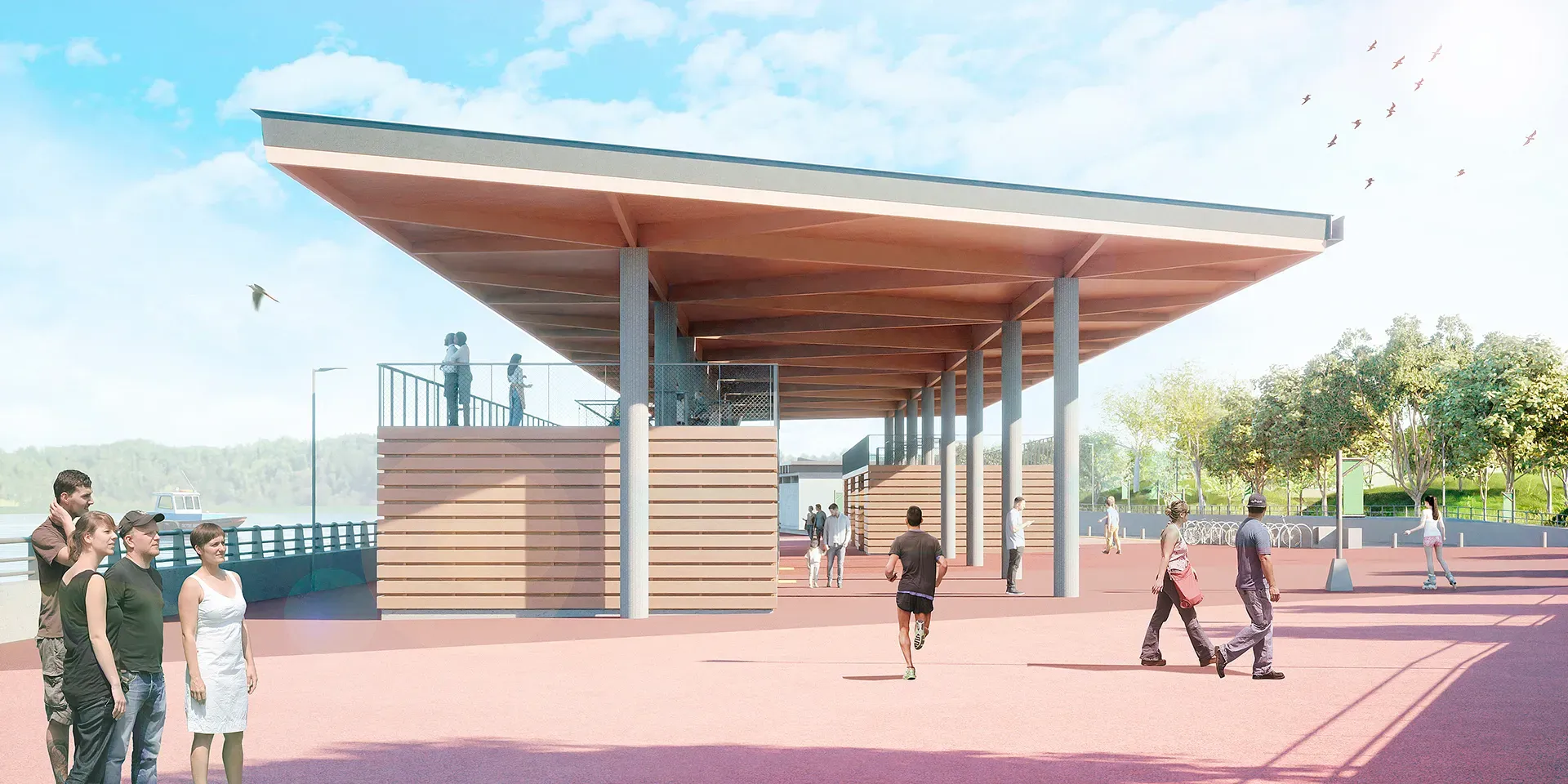 Parque Fluvial render 1