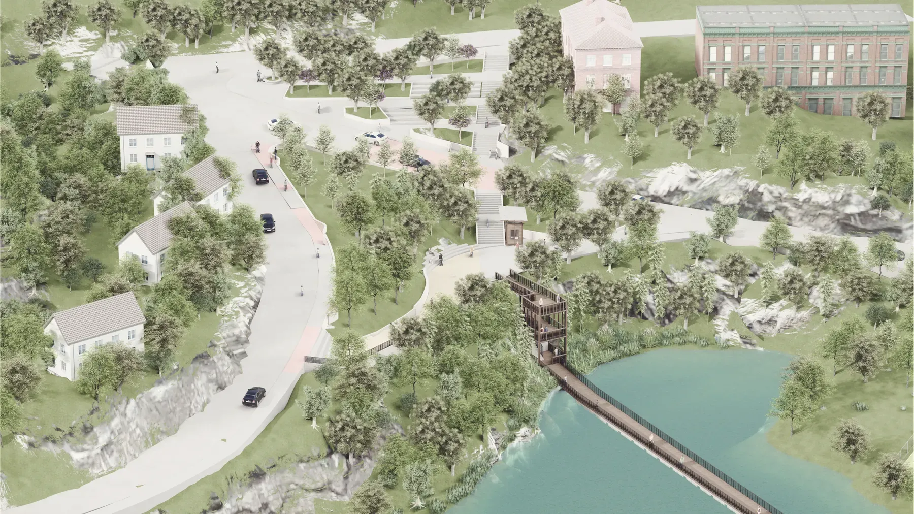 Parque Ribereño Laguna Sausalito render 4