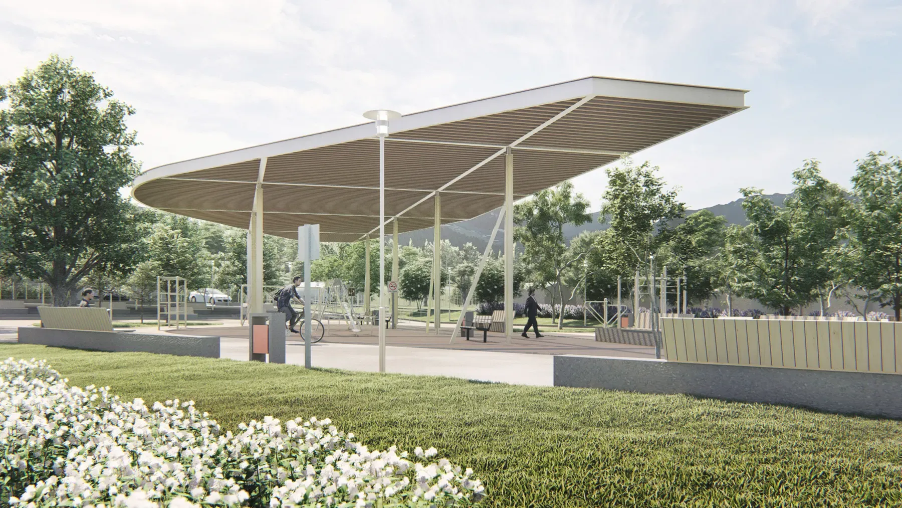 Paseo Patrimonial de Lora render 1
