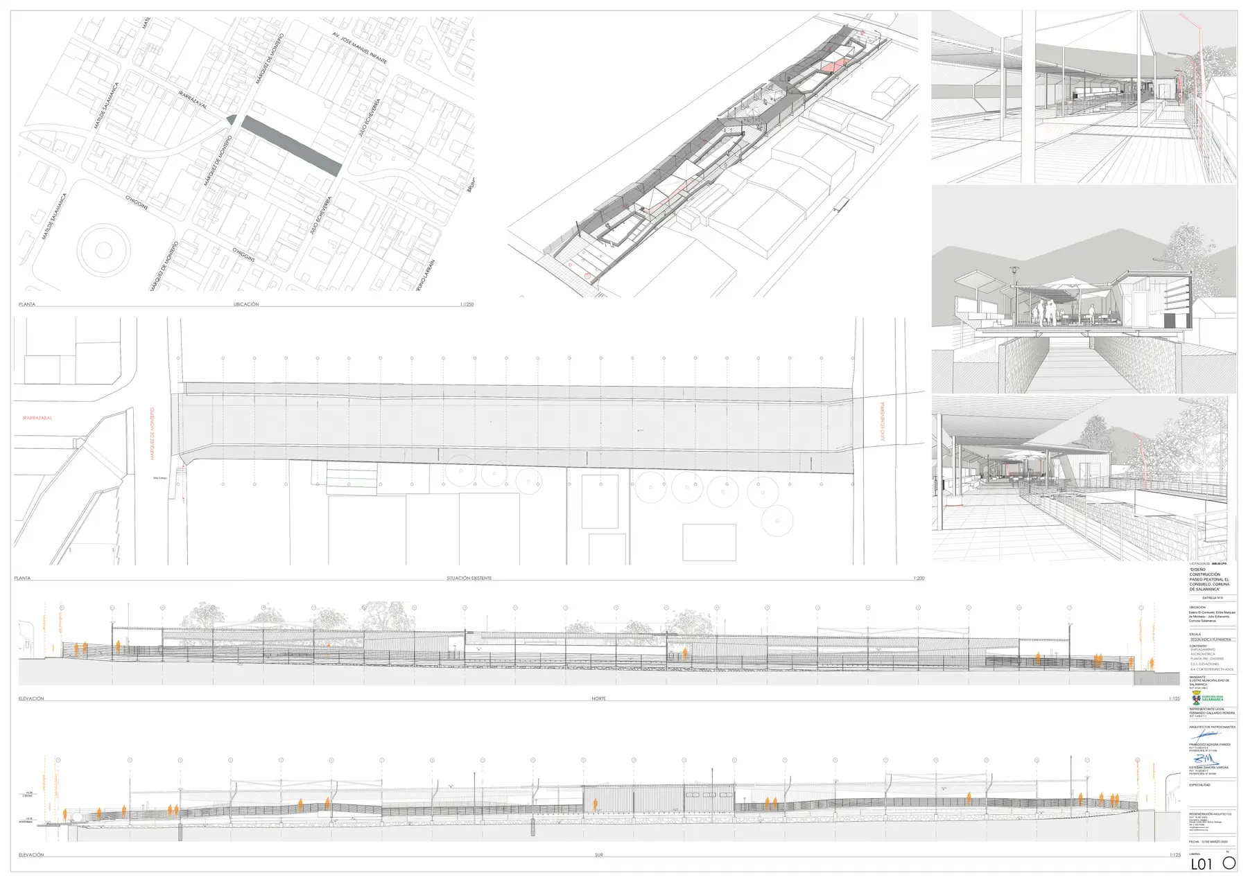 Paseo Quebrada El Consuelo render 2