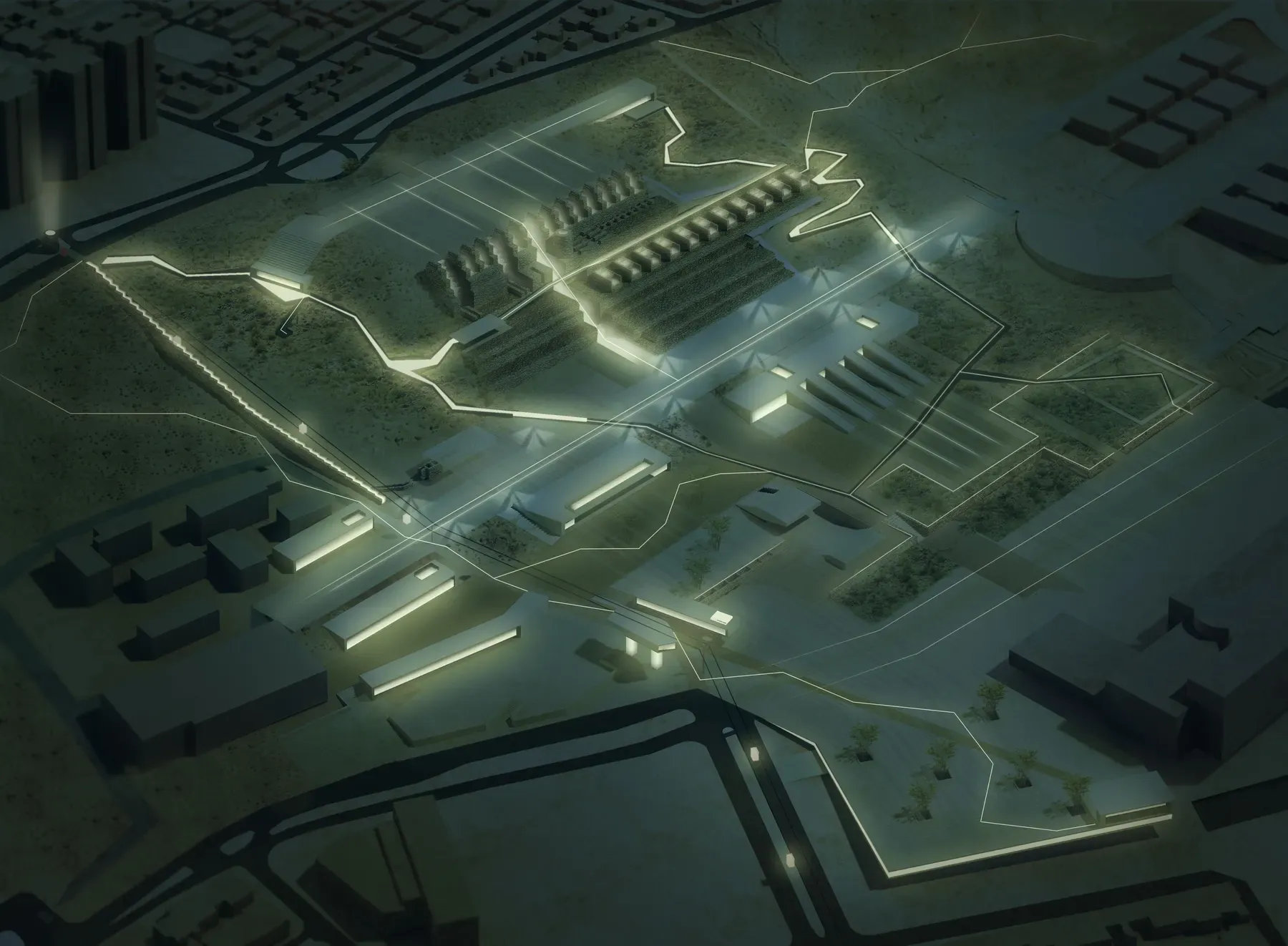 Plan Maestro Ruinas de Huanchaca render 1