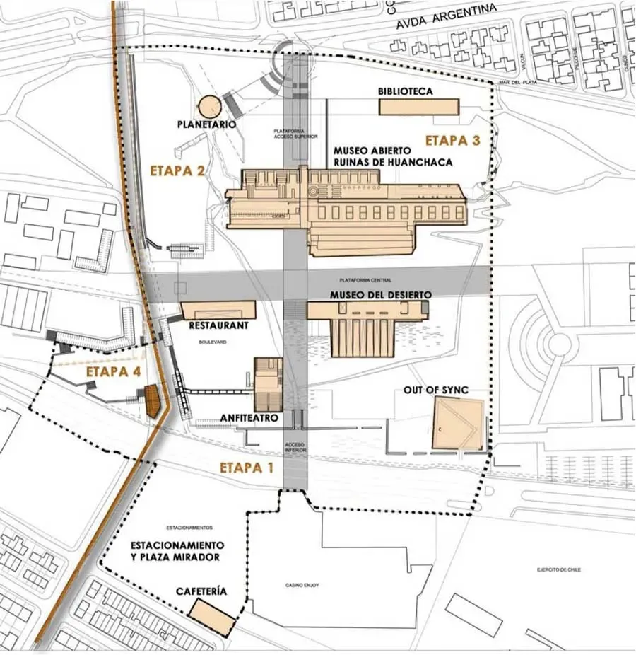Plan Maestro Ruinas de Huanchaca render 3