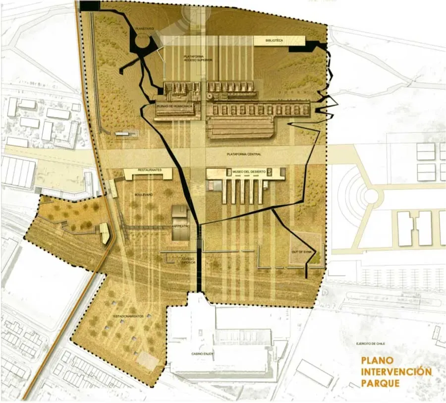 Plan Maestro Ruinas de Huanchaca render 4