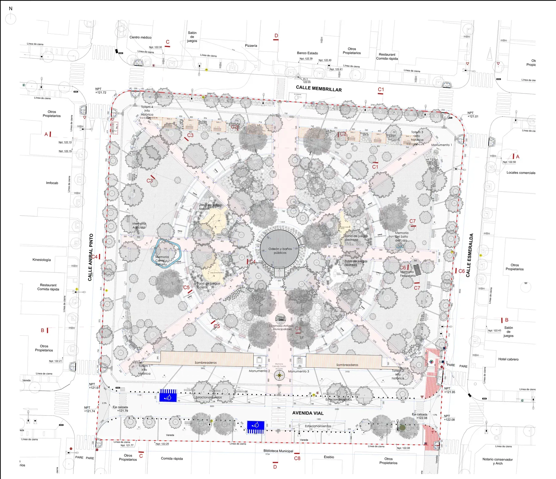 Plaza de Armas de Cabrero render 4